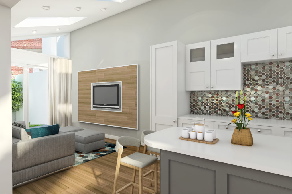 Renovation open space extension - Black Fox Interiors