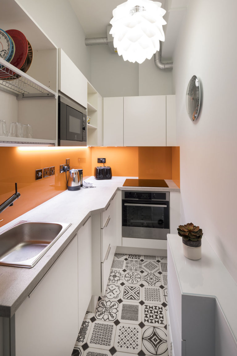 Compact modern kitchen